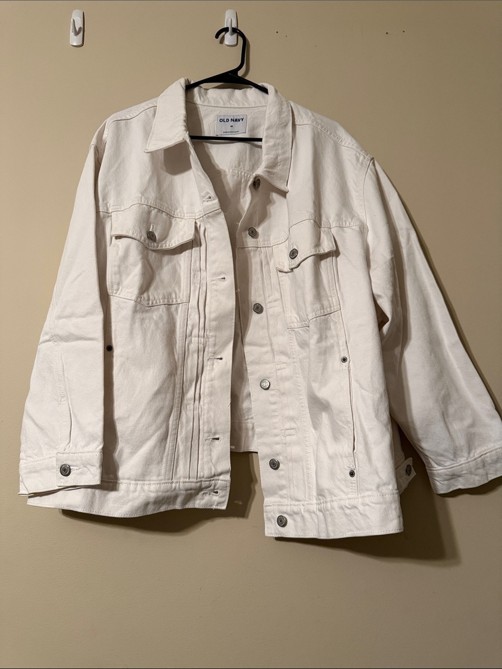 Old Navy Bright White Denim Jacket